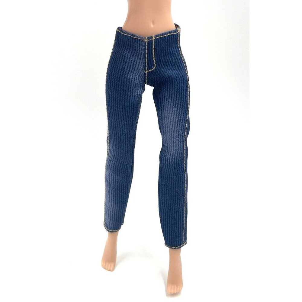 Skinny Jeans Doll Clothes For 10 Inch Fashion Doll 1:12 Scale - Picture 2 of 8